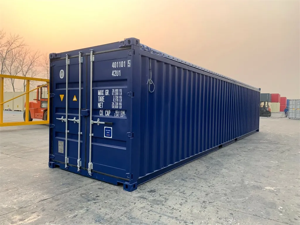 40 Fuß Open Top Seecontainer mit Plane