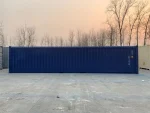 Open Top Container 40 Fuß Beladung mit Kran