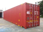 45 Fuß High Cube Seecontainer Dry 1. Reise Außenansicht