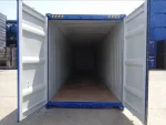 Großer Lagercontainer 40 Fuß aus Cortenstahl