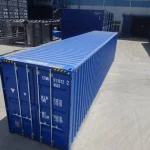40 Fuß Seecontainer Dry 1. Reise Außenansicht