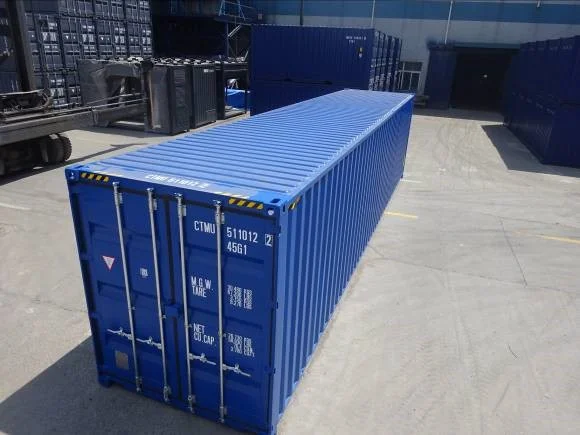 40 Fuß Seecontainer Dry 1. Reise Außenansicht