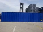 Großer Lagercontainer 40 Fuß aus Cortenstahl