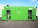 Isolierter Schaltanlagen-Container aus modifiziertem Seecontainer