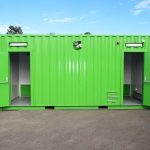 Isolierter Schaltanlagen-Container aus modifiziertem Seecontainer