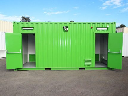 Isolierter Schaltanlagen-Container aus modifiziertem Seecontainer