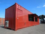 Gastronomie-Küche im Seecontainer – modulare Profiküche aus umgebautem 1st-Voyage-Container – Bild 2