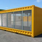 20-Fuß Sicherheitscontainer mit Dachlüftern zur Gasflaschenlagerung