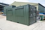 20-Fuß Container mit 2 Verkaufsklappen – Modulare Gewerbelösung – Bild 5