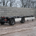 Krone AZ 2 Achsen BDF Sattelauflieger – Containertransport – Baujahr 2023