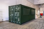20-Fuß Container mit 2 Verkaufsklappen – Modulare Gewerbelösung – Bild 2