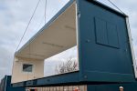 Modulares antivandalens Stahlgebäude – Erweiterbares 3-Modul-System bis zu 3 Etagen – Bild 4